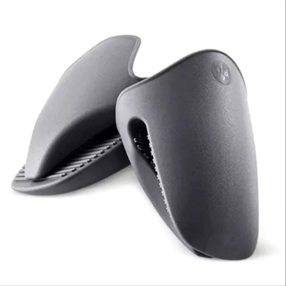 PAMPERED CHEF Silicone Pot Holder Premium Oven Mitts NWT